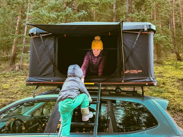 Overland Junction Golden Roof Top Tent