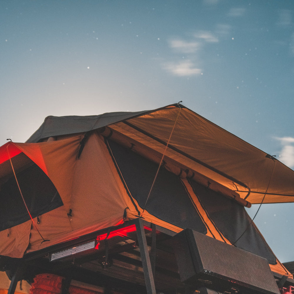 Elite Rooftop Tent Includes Annex Room, 4-5 Person, Tan