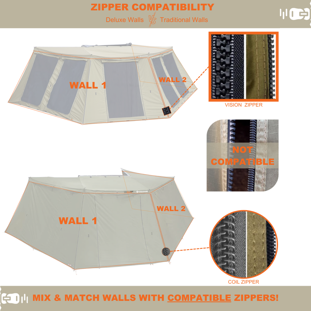 23Zero Peregrine 270° Deluxe Awning Wall